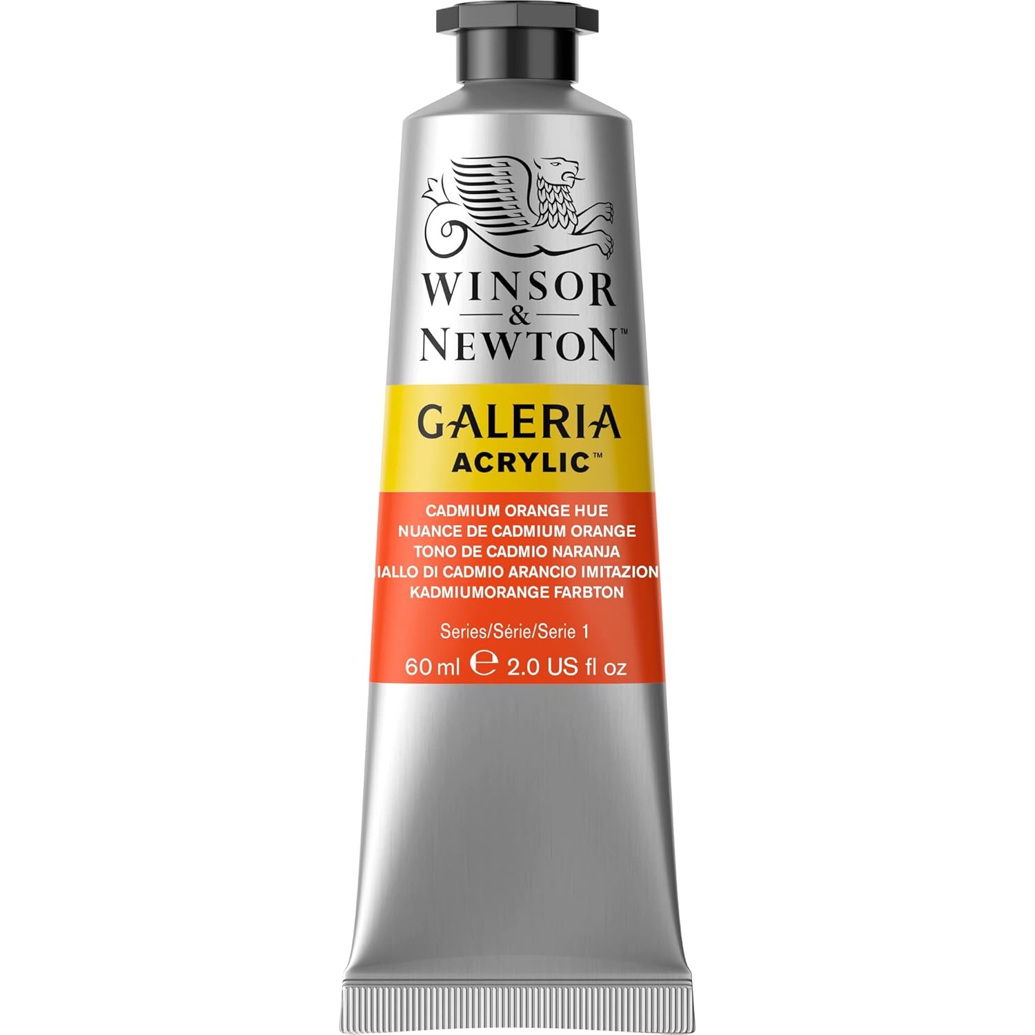 WINSOR & NEWTON GALERIA ACRYLIC COLOUR - CADMIUM ORANGE HUE(090)